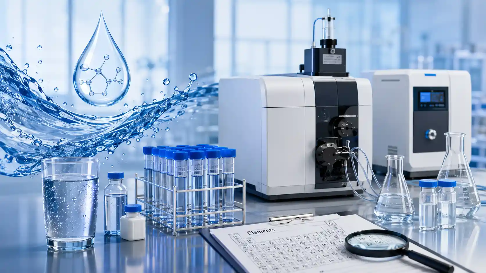 Drinking water and potable water metals compliance panels by ICP-MS and EPA 200.7 ICP